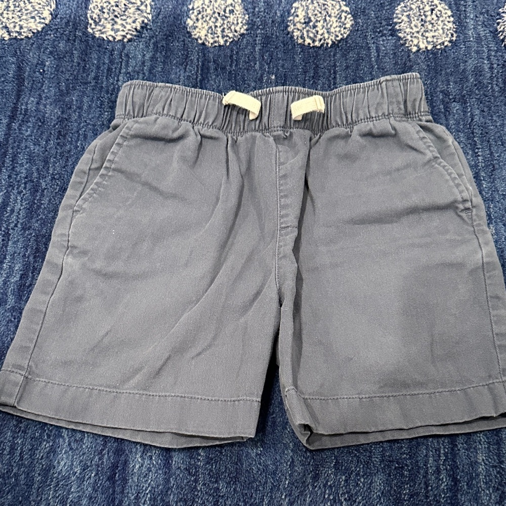 Crewcuts Gray Elastic-Waist Pull-On Shorts